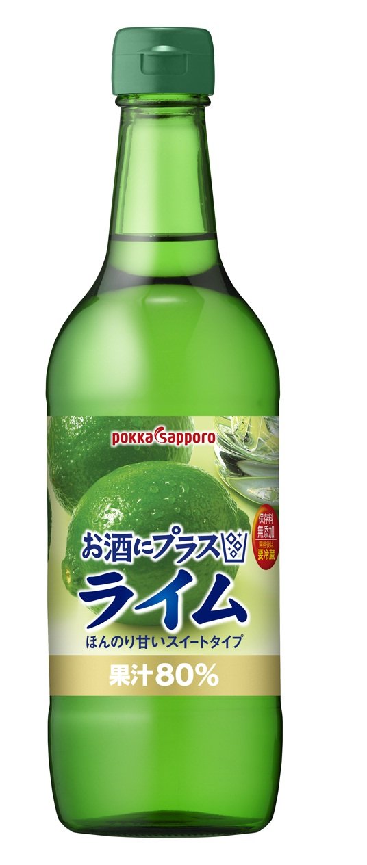 Amazon.co.jp: ポッカ お酒にプラスライム 540ml : 食品・飲料・お酒
